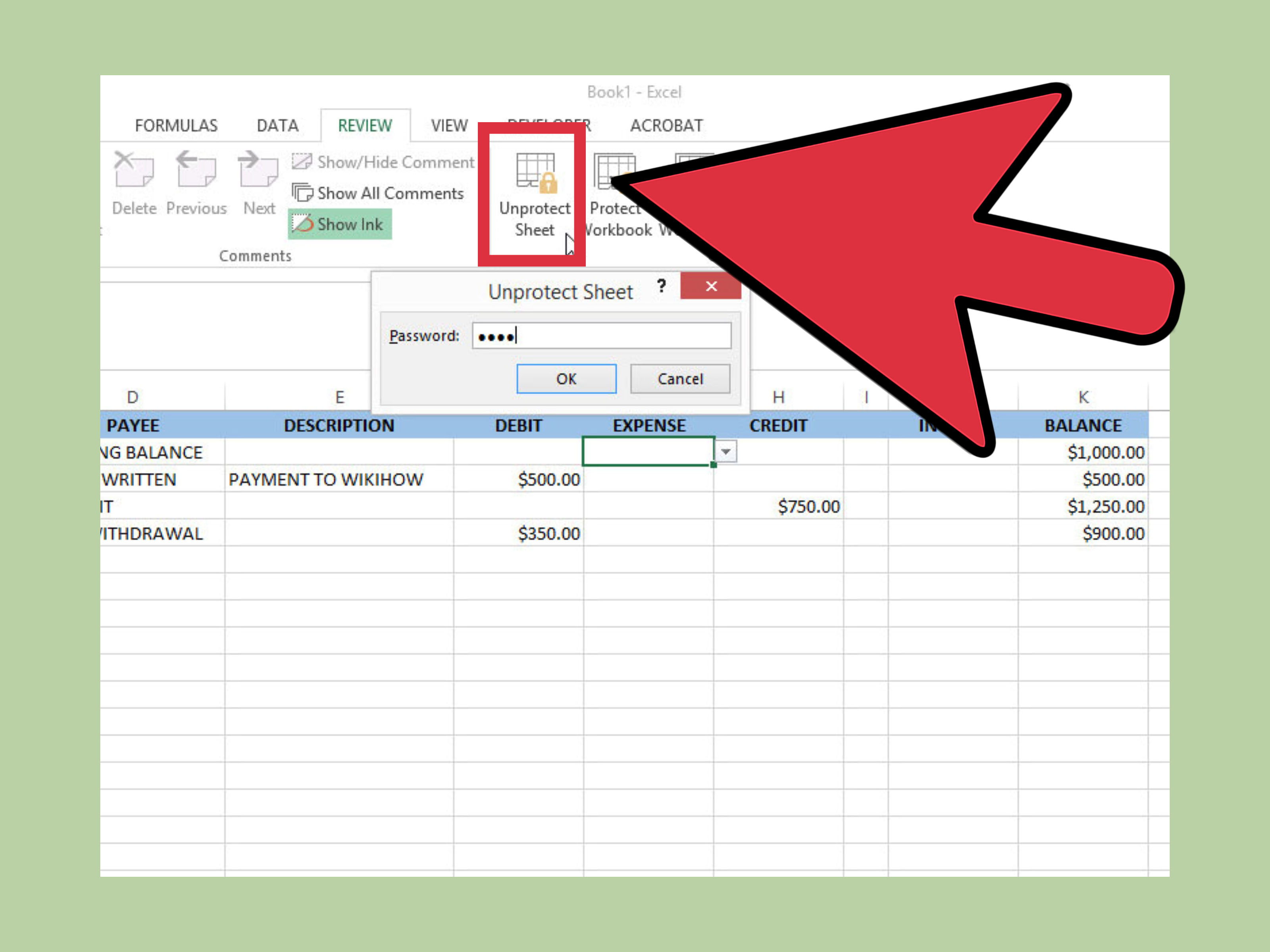 how to create a record of a bounced check on quickbooks for mac